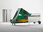 - Instant Housing Shelter - Year 2007 – WBF 240-Shelter Box
Dimensions: closed 101 x 58 x 69 cm / open 198 x 58 x 102 cm. Material: light metal. Weight: approx. 45 kg / Perm. total weight: 120 kg. Volume: 240 l.
[SERIAL NR.: 401-219-SHL-08JA]
 