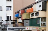 Urban Housing - Nürnberg - Year 2012 – Rough Sleepers, Occupied Wall Space
Dimensions: Height 750 cm, Length 1220 cm, Width 280 cm
