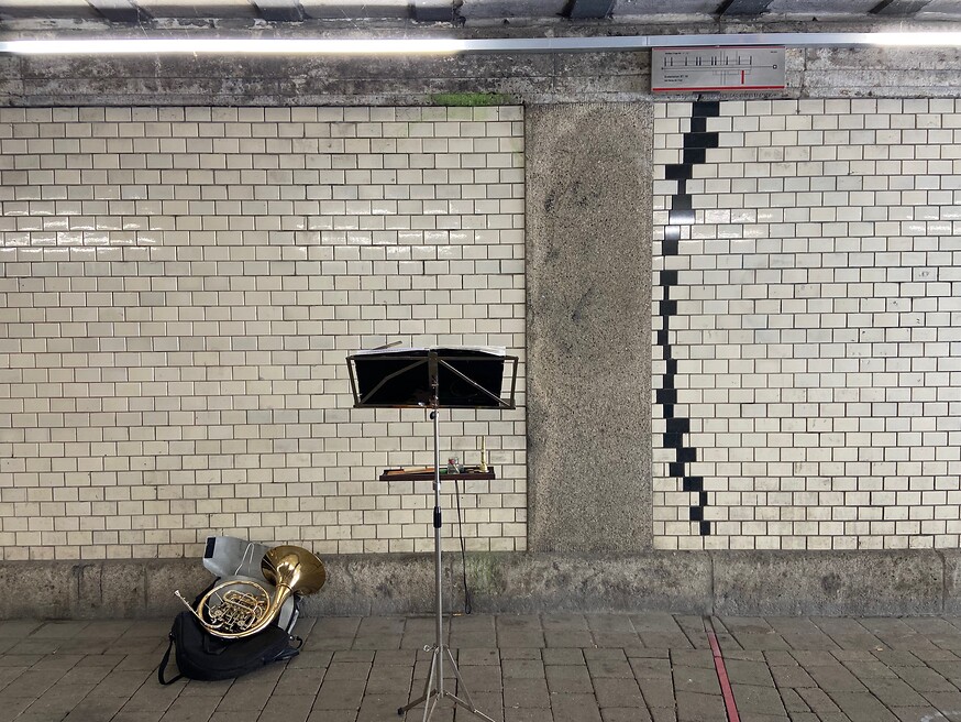 - DER KLANG DER FUGE &ndash; <p><strong>Einspielung 05 / Wilfried Kr&uuml;ger</strong></p>
<p>Karl-Br&ouml;ger-Tunnel N&uuml;rnberg, 23. Juli 2023</p>